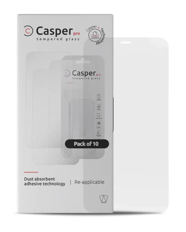 Verre trempé pour Apple iPhone X / XS / 11 Pro (lot de 10, transparent)