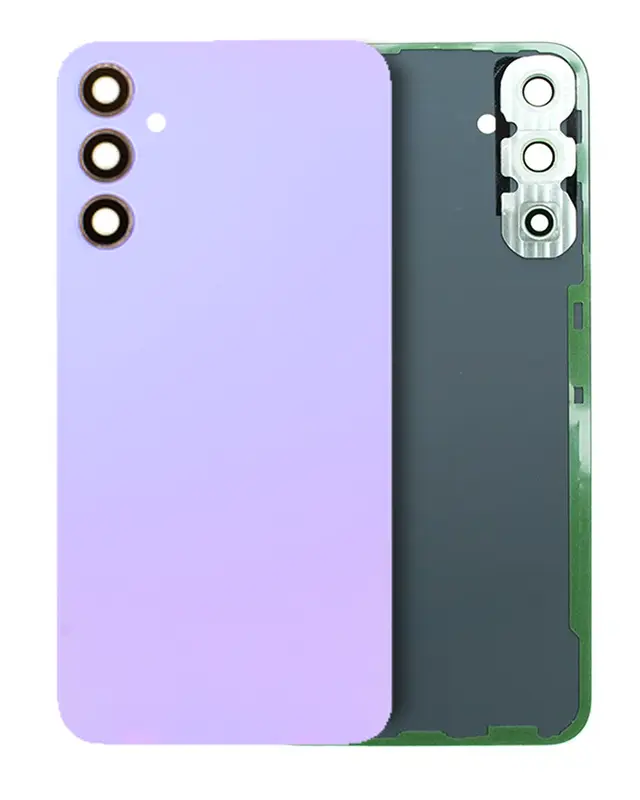 Capot arrière avec lentilles pour Samsung Galaxy A34 5G (A346 / 2023) (pack service origine, Violet) — vue 1