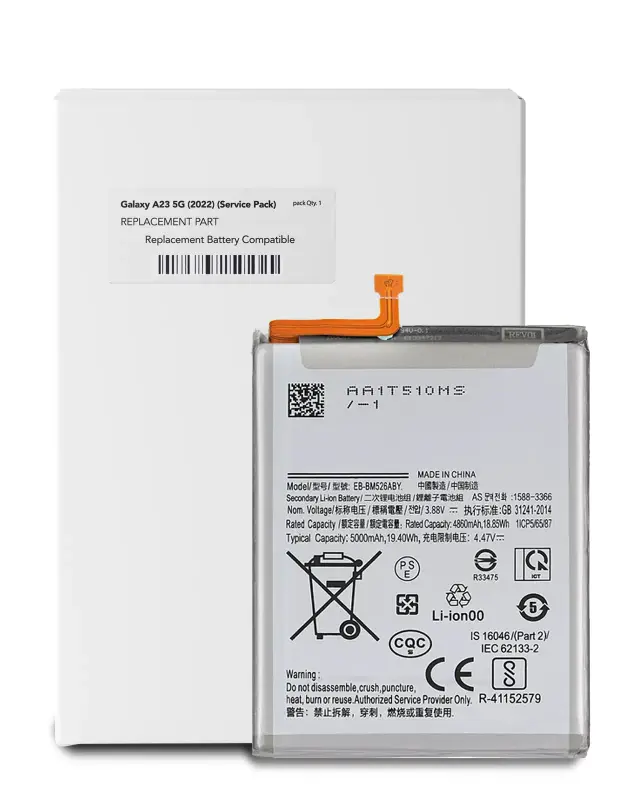 Batterie pour Samsung Galaxy A23 5G (A236 / 2022) (pack service origine)