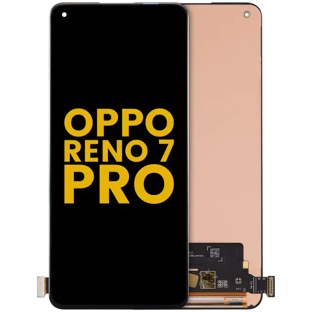 Écran OLED sans châssis pour Oppo Reno 7 Pro (2021) (reconditionné, toutes couleurs)