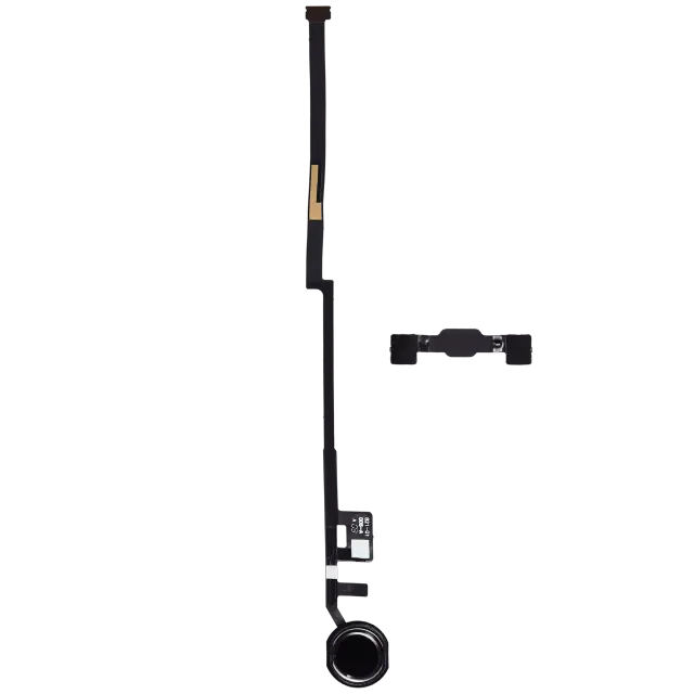Bouton principal avec nappe pour iPad 7 / 8 / 9 (2019–2021, compatible, gris sidéral) — vue 1