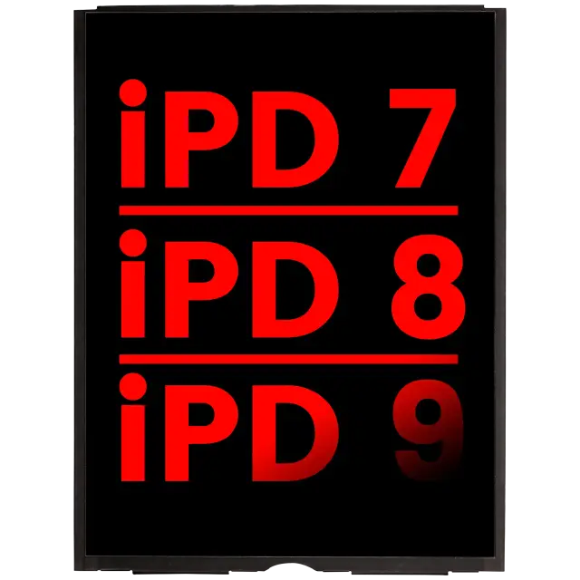 Écran pour Apple iPad 7 (2019) / iPad 8 (2020) / iPad 9 (2021) (compatible premium)