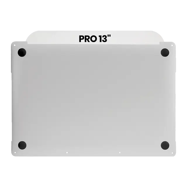 Coque inférieure pour Apple MacBook Pro 13" A1706 (2016-2017) / A1989 (2018-2019) (origine neuve, argent)