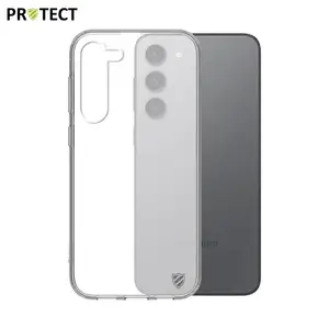 Pack de 10 Coques Silicone PROTECT pour Samsung Galaxy S23 Plus 5G S916 Bulk Transparent