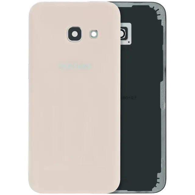 Vitre arrière pour Samsung Galaxy A3 (A320 / 2017) (pack service origine, rose)