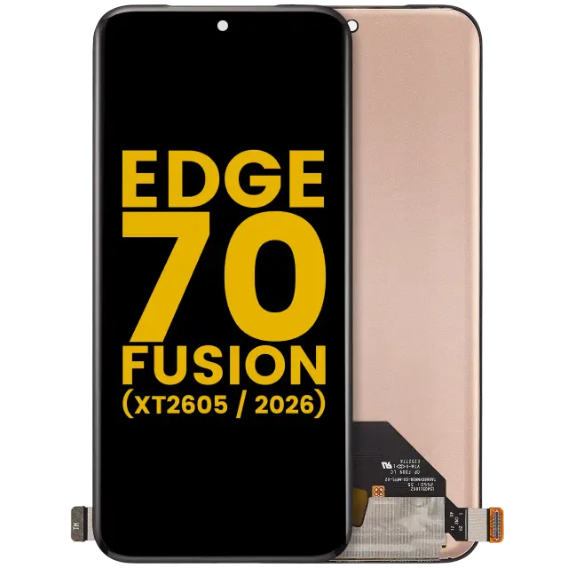 Écran OLED sans châssis pour Motorola Edge 70 Fusion (XT2605 / 2026) (reconditionné, toutes couleurs)