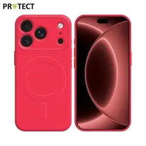 Coque de Protection MagSafe IZ001 PROTECT pour Apple iPhone 17 Pro Max/iPhone 18 Pro Max Rouge