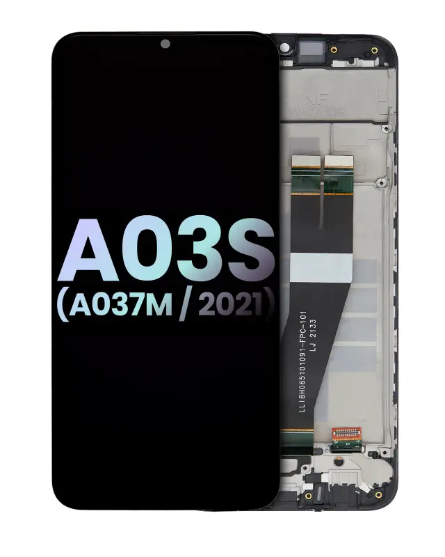 Écran pour Samsung Galaxy A03s (A037M / 2021) (Single Sim, Type C Frame, pack service origine, toutes couleurs)