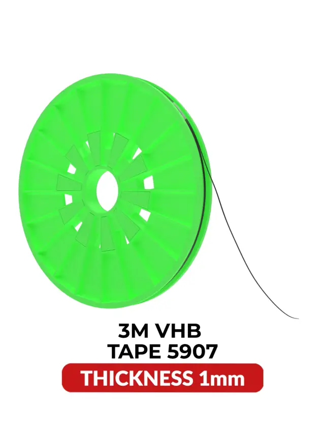 Ruban adhésif double face acrylique 3M VHB 5907 — 1 mm × 25 m