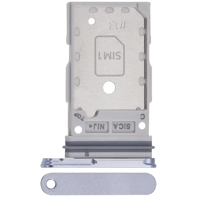 Tiroir SIM pour Samsung Galaxy S25 / S25 Plus (premium, Iceblue)