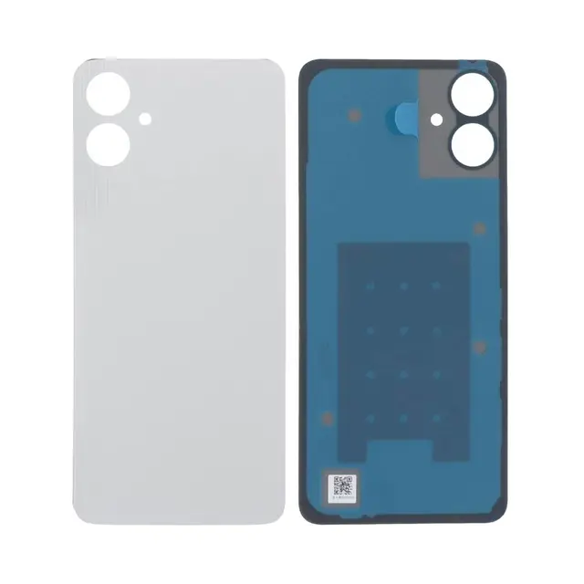 Vitre arrière pour Samsung Galaxy A06 5G (A066 / 2025) (sans logo, compatible, gris)