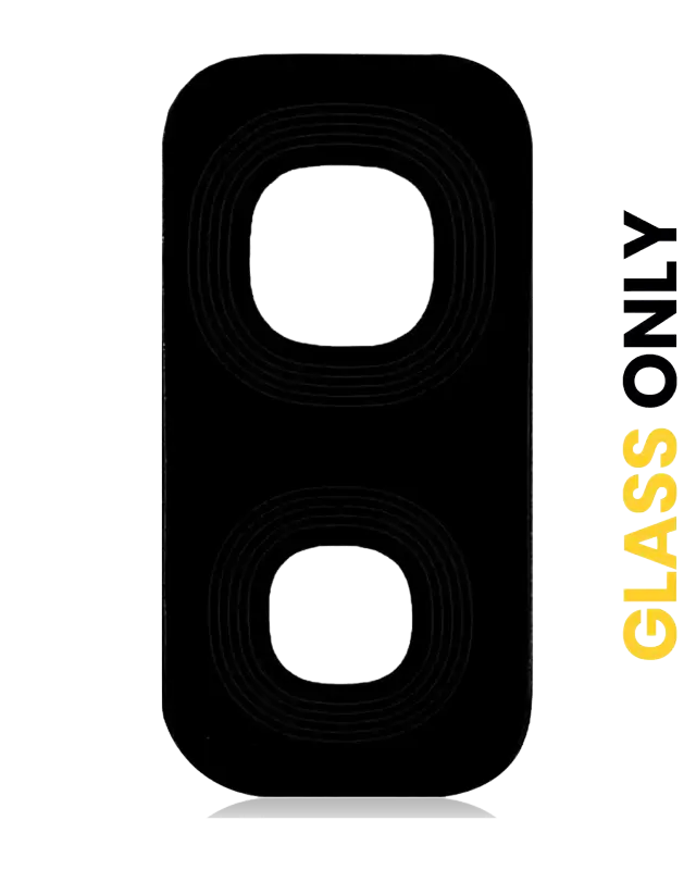 Lentille de caméra arrière avec adhésif pour Samsung Galaxy S9 Plus (toutes couleurs, lot de 10)