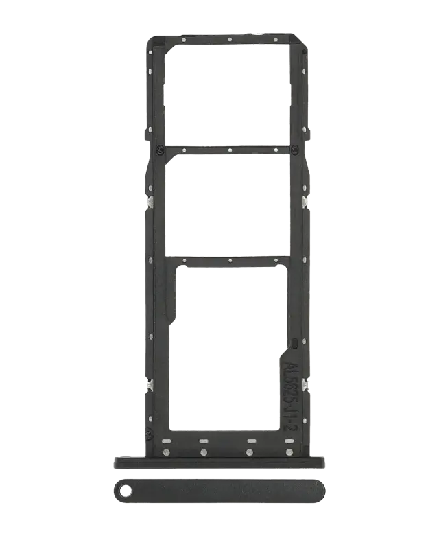 Tiroir SIM pour Samsung Galaxy A03S (A037F / 2021) (noir)