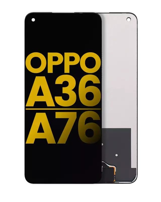 Écran LCD sans châssis pour OPPO A36 / A76 (reconditionné, toutes couleurs)