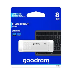 Clé USB Goodram Flash Drive 2.0 8GB Blanc