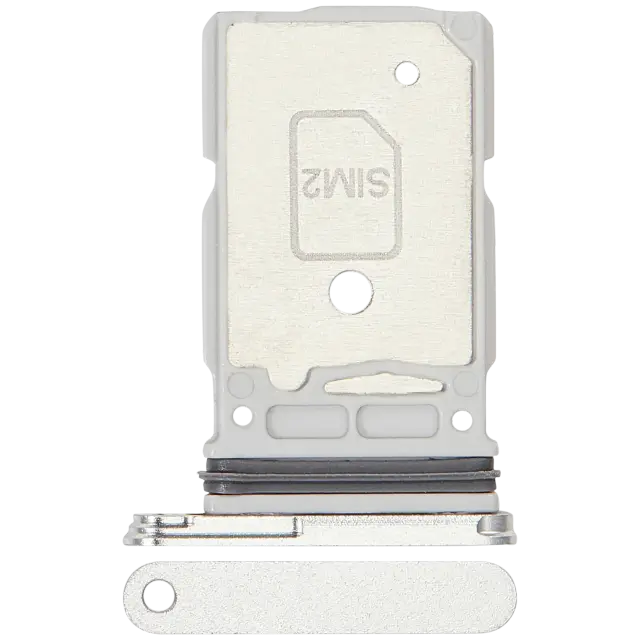 Tiroir SIM pour Samsung Galaxy S25 Ultra (Titanium White Silver)