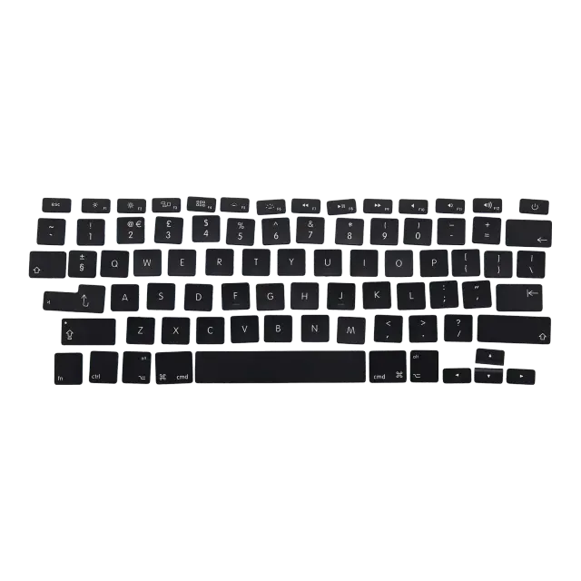 Jeu de touches pour Apple MacBook Air 13" / Pro 13" / 15" A1466 / A1425 / A1502 / A1398 (2012-2015) (anglais UK, DARFON)