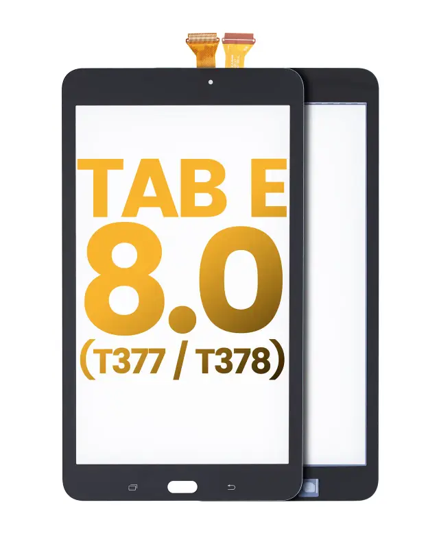 Vitre tactile pour Samsung Galaxy Tab E 8.0" (T375 / T377 / T378) (2016) (noir)