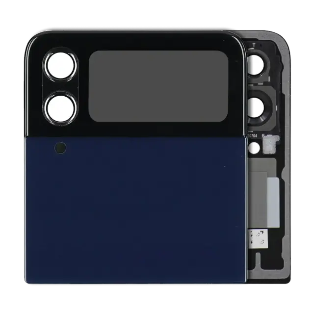 Écran OLED extérieur pour Samsung Galaxy Z Flip 4 5G (pack service origine, Navy)