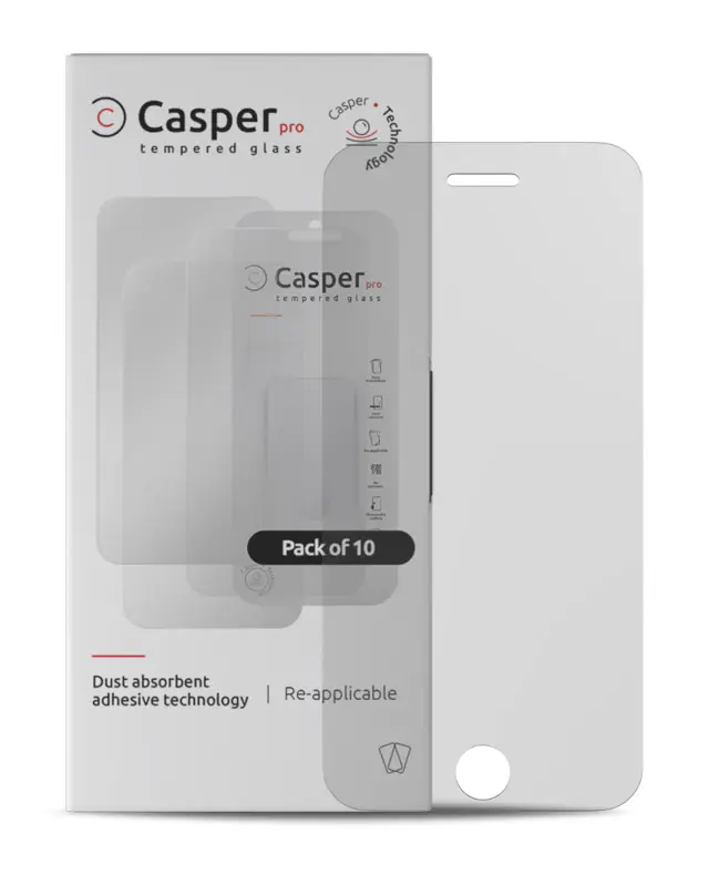 Verre trempé pour Apple iPhone 8 Plus / 7 Plus (lot de 10, Matte)