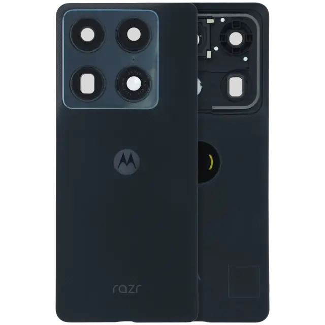 Capot arrière pour Motorola Razr Fold (XT2651 / 2026, origine, Blackened Blue) — vue 1