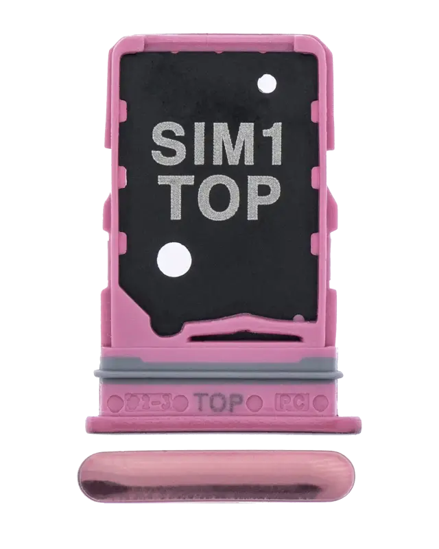Tiroir SIM pour Samsung Galaxy A80 (A805 / 2019) (rose)