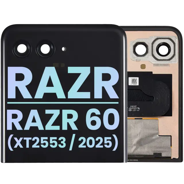 Écran OLED extérieur sans châssis pour Motorola Razr / Razr 60 (XT2553 / 2025) (origine, toutes couleurs)