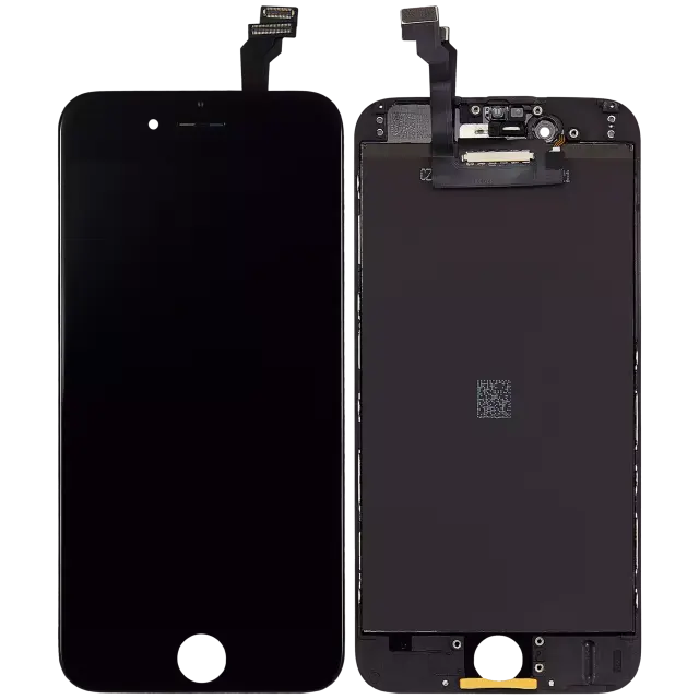Écran LCD avec vitre tactile pour Apple iPhone 6 (compatible, noir) — vue 1