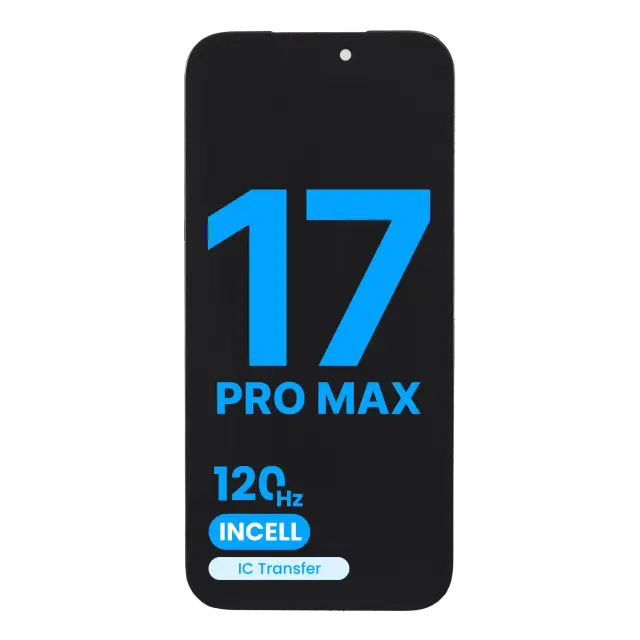 Écran pour Apple iPhone 17 Pro Max (Aftermarket: AQ7 / Incell) (120HZ)