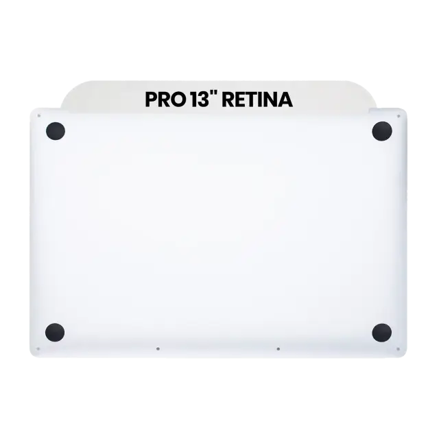 Coque inférieure pour Apple MacBook Pro 13" A2159 (2019) (origine neuve, argent)