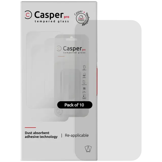 Verre trempé pour iPhone Air (lot de 10, transparent)