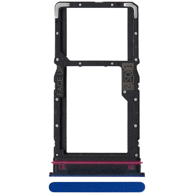 Tiroir SIM pour Motorola Moto G37 (XT2625 / 2026) (Navy Blue)