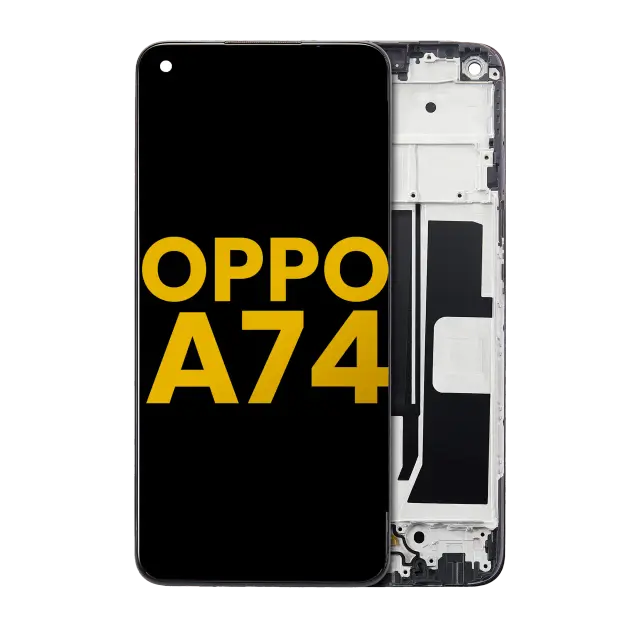 Écran LCD avec châssis pour OPPO A74 5G / A93 5G (reconditionné, toutes couleurs)
