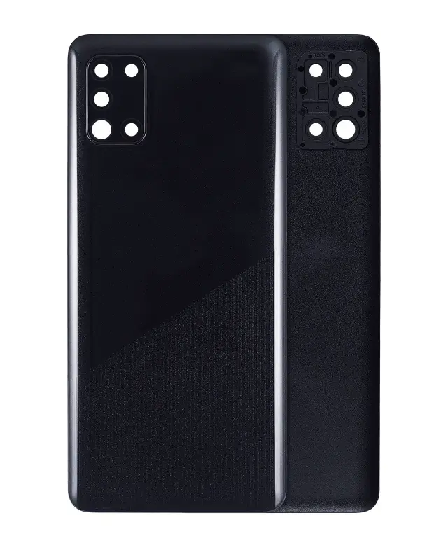 Vitre arrière pour Samsung Galaxy A31 (A315 / 2020) (compatible premium, Prism Crush Black)