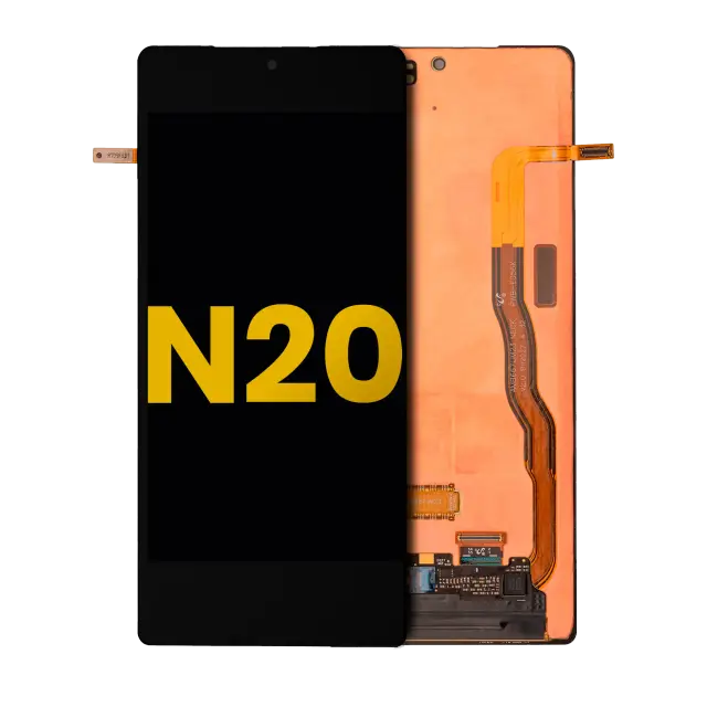Écran OLED sans châssis pour Samsung Galaxy Note 20 5G (reconditionné, toutes couleurs)