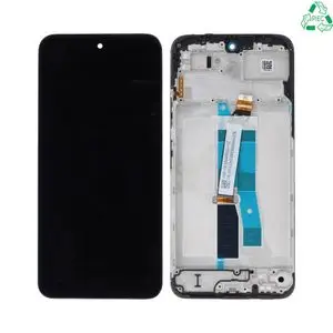 Écran Tactile Original Pulled avec Châssis (PIEC) Xiaomi Redmi 15 4G/Poco M7 4G Version International Noir