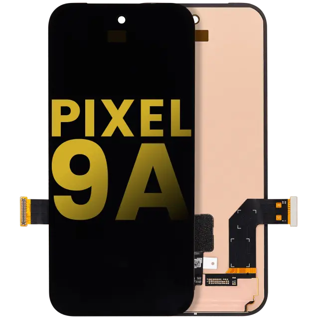 Écran OLED sans châssis avec capteur d’empreintes pour Google Pixel 9A (reconditionné, toutes couleurs)