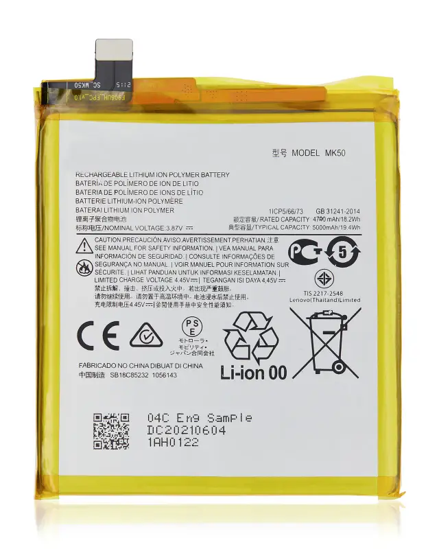 Batterie pour Motorola Moto G 5G (XT2113-3 / 2020) / One 5G Ace (XT2113 / 2020) / One 5G Ace (XT2113-2 / 2021) (MK50)