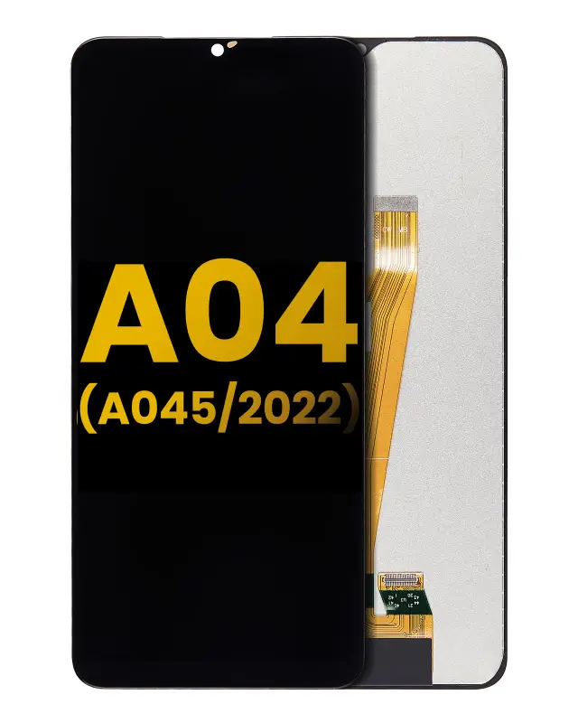 Écran LCD sans châssis pour Samsung Galaxy A04 (A045 / 2022) (reconditionné, toutes couleurs)