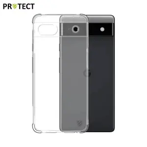Coque Silicone Renforcée PROTECT pour Google Pixel 6a Transparent