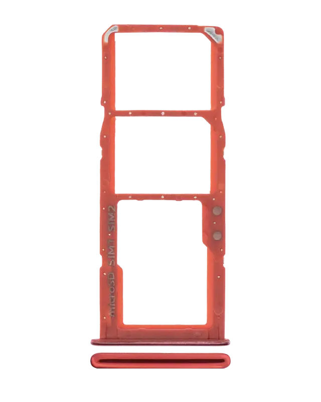 Tiroir SIM pour Samsung Galaxy A71 (A715 / 2020) (rouge)