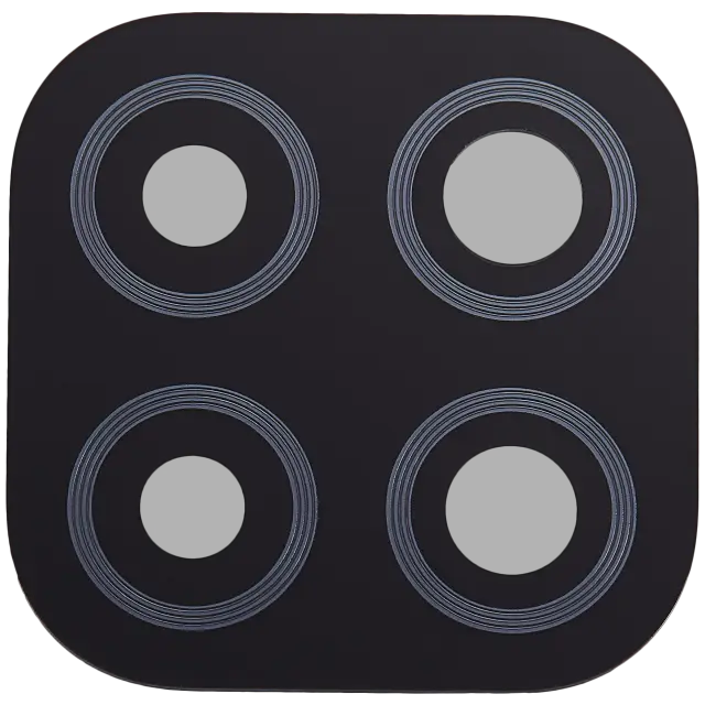 Lentille de caméra arrière avec adhésif pour Xiaomi Redmi 9C