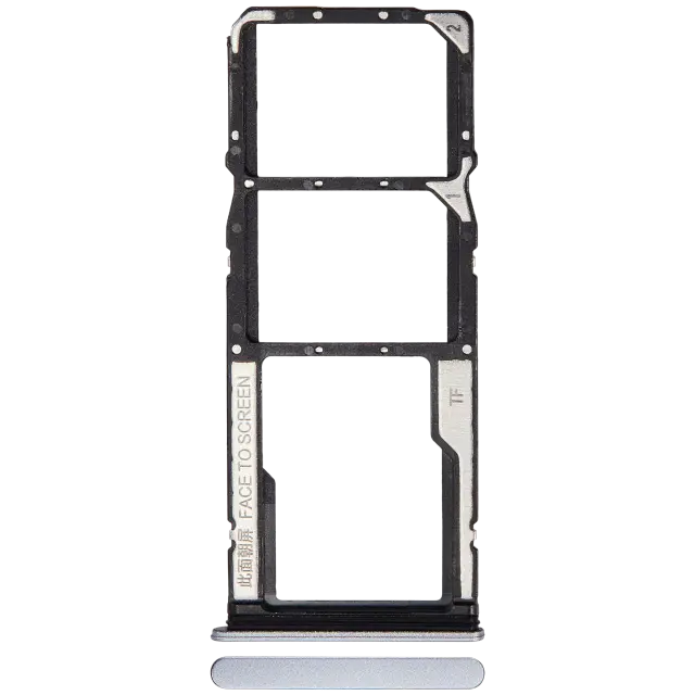 Tiroir SIM pour Xiaomi Redmi 11 Prime 5G / Note 11E 5G (Chrome Silver)