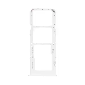 Tiroir Sim Premium Samsung Galaxy A12 A125/Galaxy A12 Nacho A127 Blanc