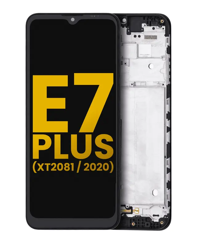 Écran LCD avec châssis pour Motorola Moto E7 Plus (XT2081 / 2020) (reconditionné, toutes couleurs)