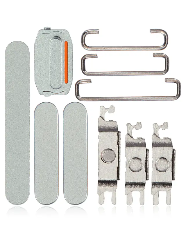 Nappe volume pour Apple iPhone 15 / 15 Plus (vert)