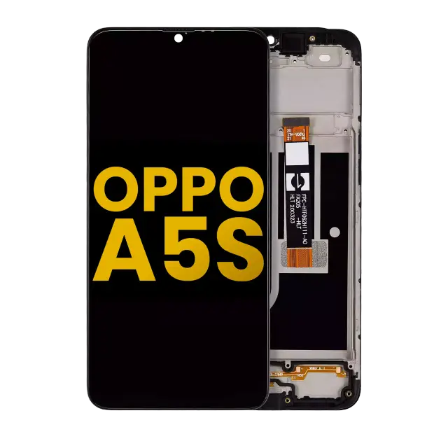 Écran LCD avec châssis pour OPPO A5s (reconditionné, toutes couleurs)