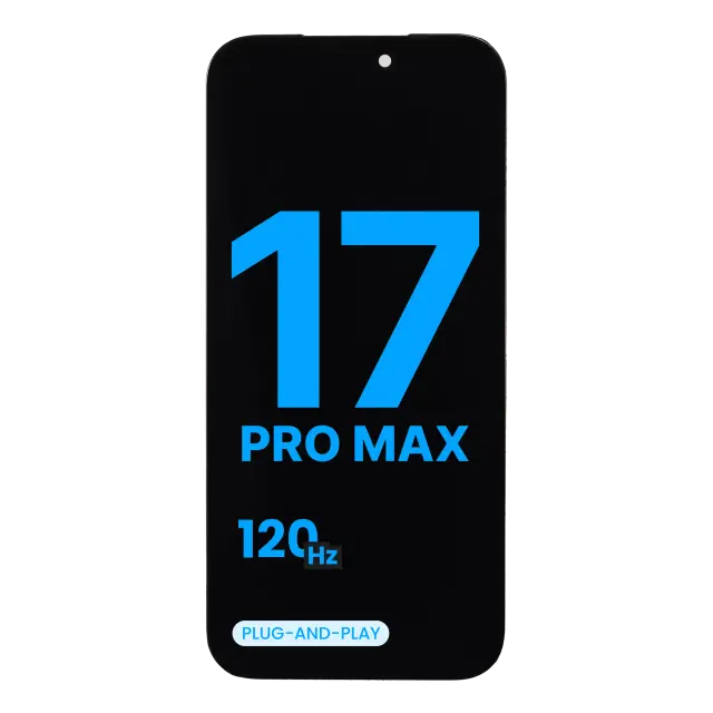 Écran pour Apple iPhone 17 Pro Max (Aftermarket: AQ7 3.0) (120HZ)