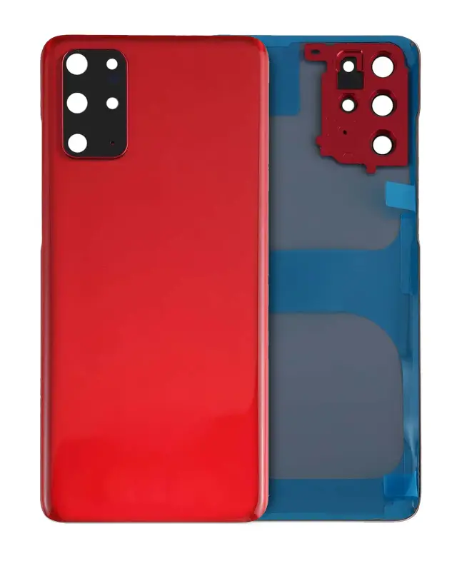 Vitre arrière pour Samsung Galaxy S20 Plus (pack service origine, Aura Red)