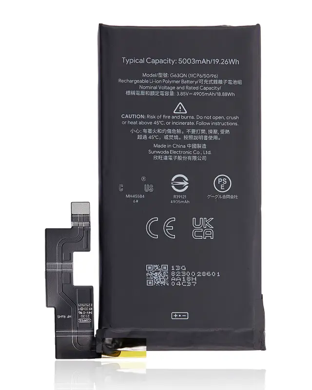Batterie pour Google Pixel 6 Pro (G63QN) (origine)